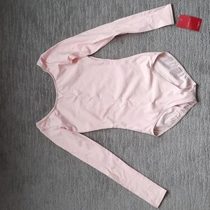 NWT Capezio Dance Leotard Women's Pink